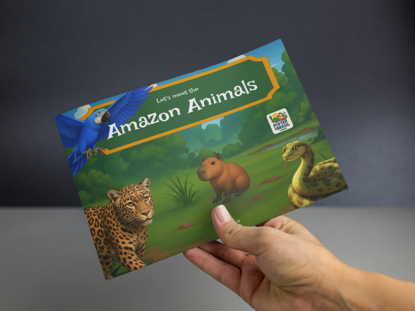 Let's Meet the Amazon Animals - English Version